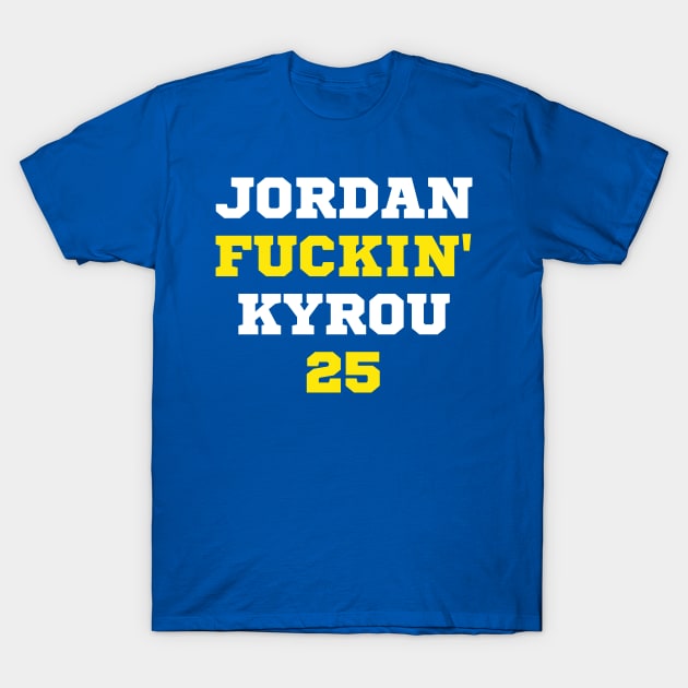 Jordan F*ckin' Kyrou T-Shirt by Arch City Tees